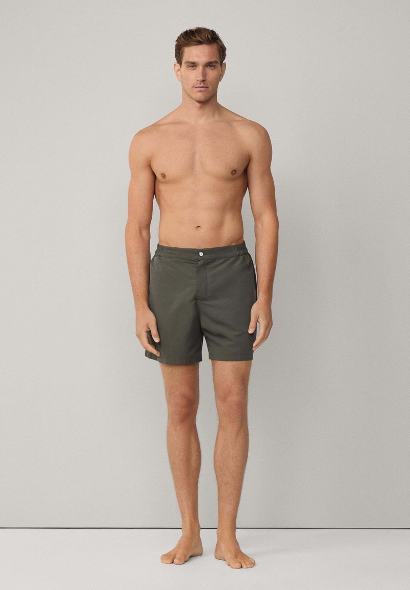 Calzoncillos De Baño Hackett London - Ajuste Perfecto Para Hombre, Color Rojo, Talla L - Poliéster Reciclado De Secado Rápido