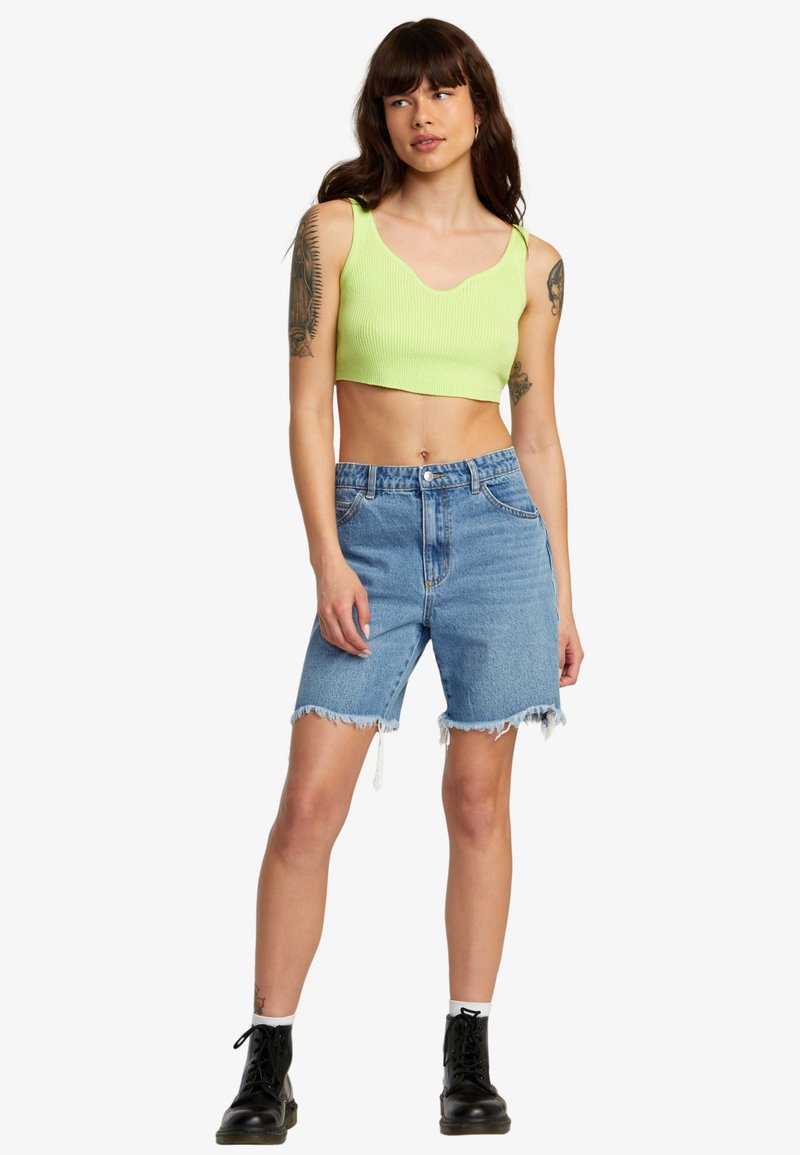 RVCA Jeansshort blauw
