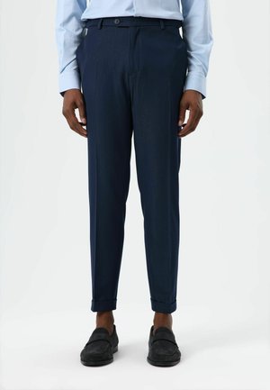Trousers - navy
