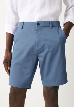 STRAIGHT FIT STRETCH - Šorti - blue