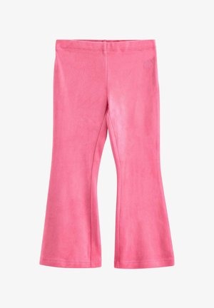 Lindex, LINDEX SOLID FLARED LEGGINGS IN VELOUR LINDEX - Stoffhose - pink