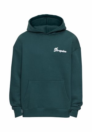Dropsize, NO RISK PUFF PRINT - Jersey con capucha - green