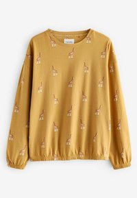 Next REGULAR FIT SET - Pidžame - ochre yellow giraffe