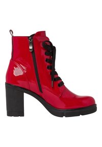 Marco Tozzi Bottines à talons hauts - red