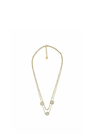 ANELY, LAYERING MIT PERLMUTT - Ketting - gold-coloured