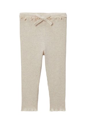 UNI EN  BIO - Legging (type pantalon) - beige chine