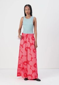 Marimekko VOIMAKUKKA UNIKKO - Pantaloni - red/pink