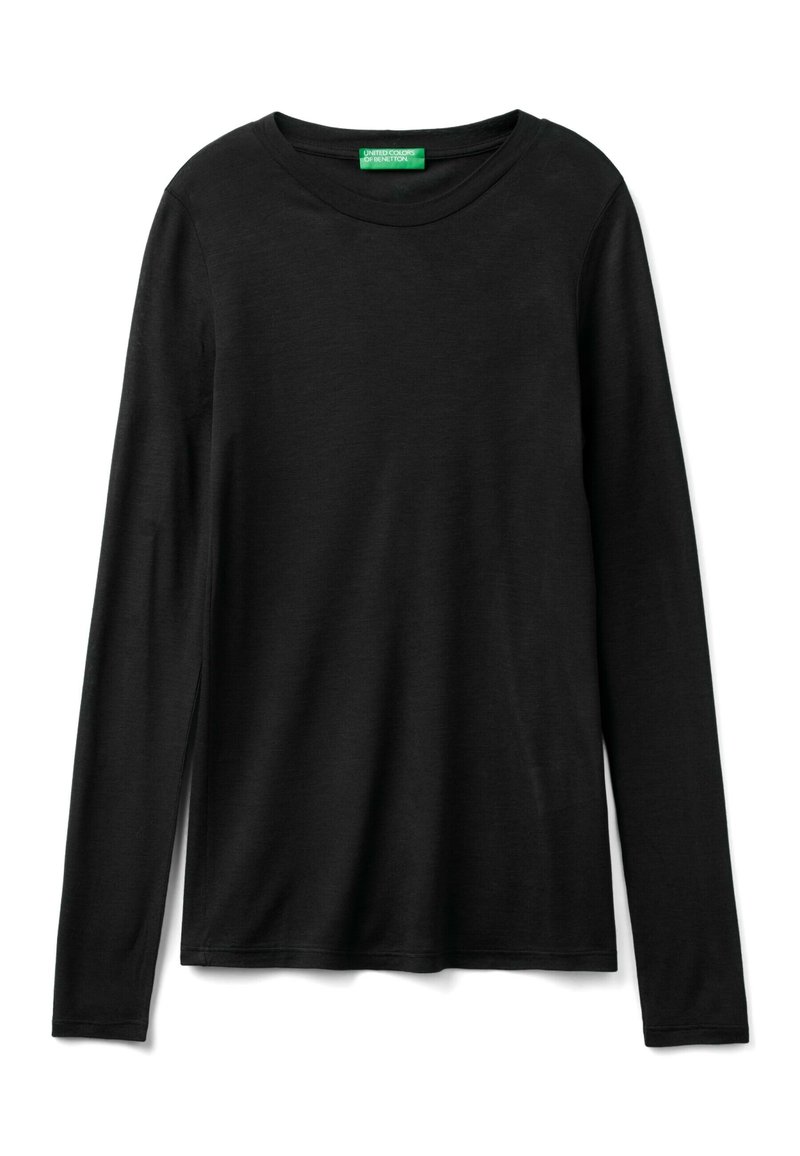 United Colors of Benetton Longsleeve zwart United Colors of Benetton Longsleeve zwart
