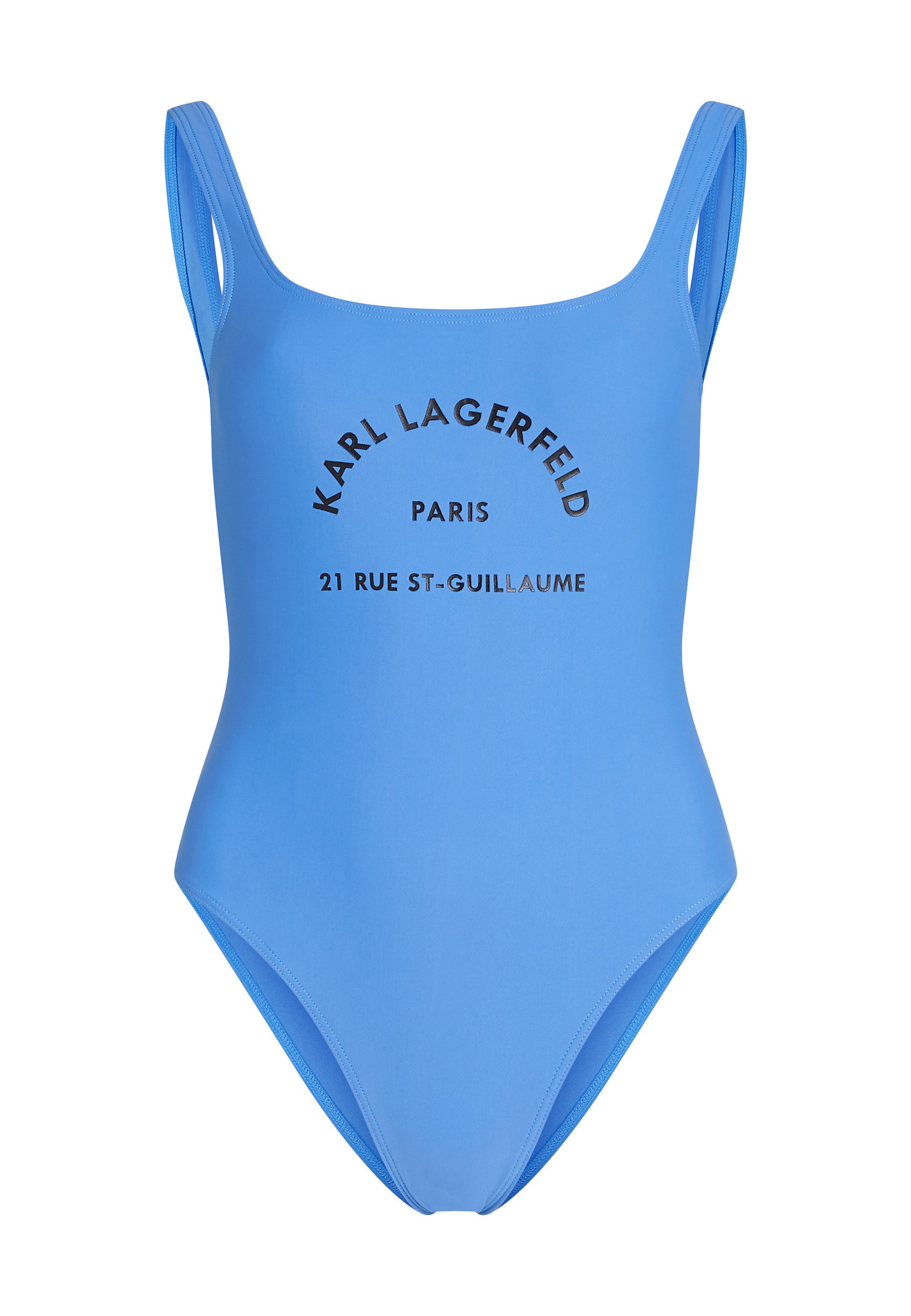 KARL LAGERFELD【大胆なロゴプリント☆RSG ロゴ SWIMSUIT】 KARL LAGERFELD RSG LOGO CHEEKY - Swimsuit - ultramarine/blue