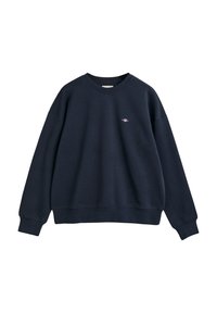 SHIELD C NECK - Sweater - evening blue