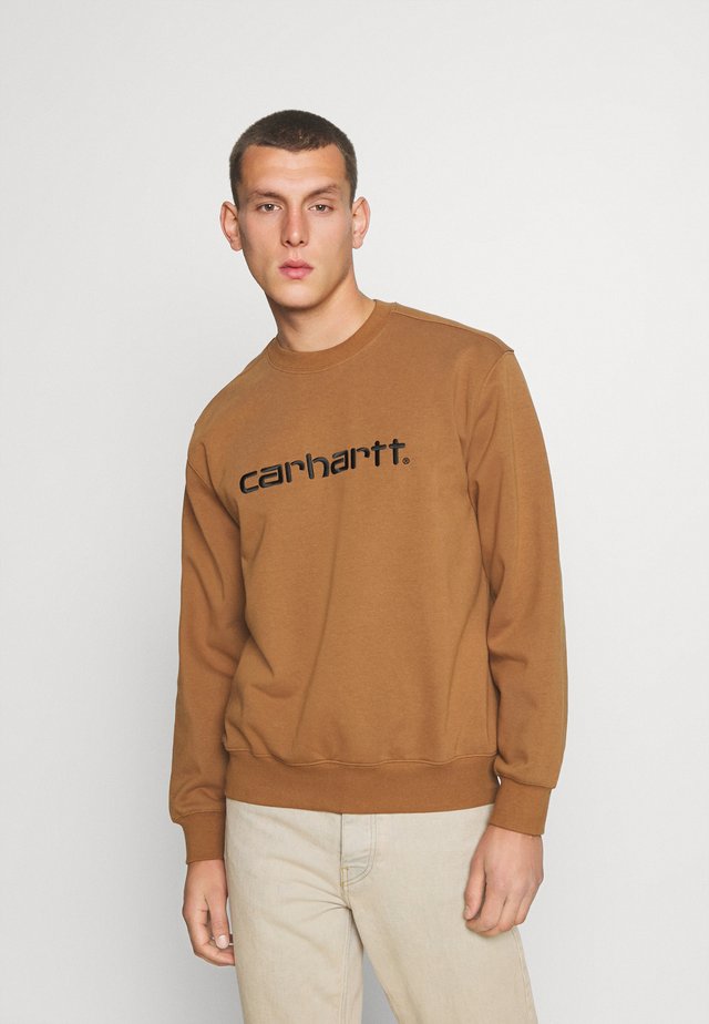 Sweatshirt - hamilton brown/black