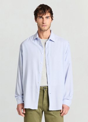 Calliope RIGHE - Chemise - var celeste