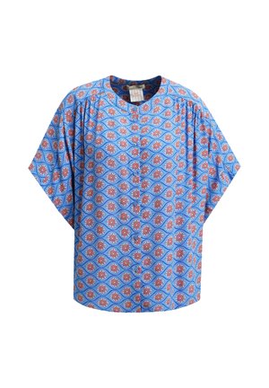 Smith&Soul, SMITH&SOUL GEMUSTE BLUSE MIT KURZEN FLEDERMAUSÄRMELN - Blouse - indigo