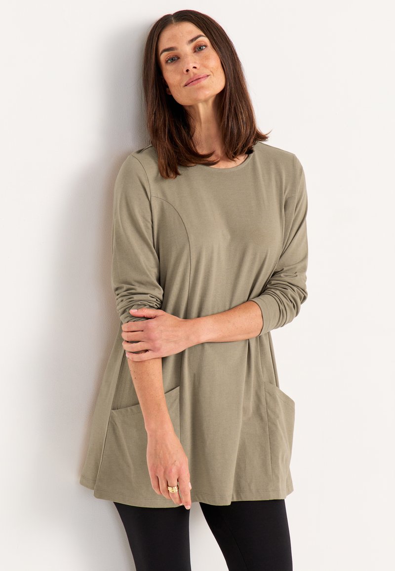 Cellbes of Sweden WITH POCKETS - Langarmshirt - beige melange