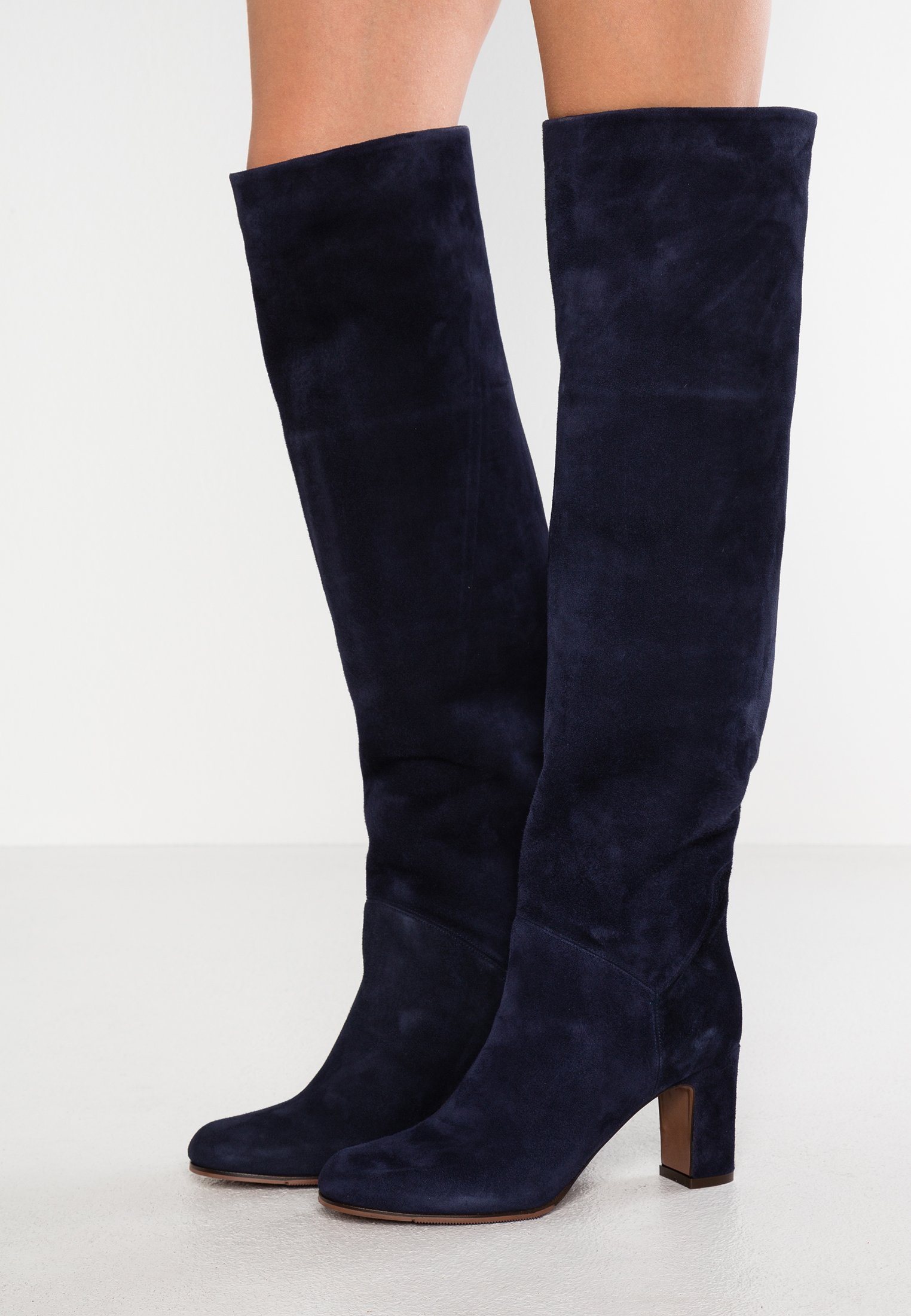 L'Autre Chose Overknee laarzen navy Zalando.nl L'Autre Chose BOOT ZIP Overknee laarzen abyss Zalando.nl