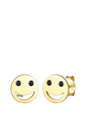 BASIC HAPPY FACE - Pendientes - gold-coloured