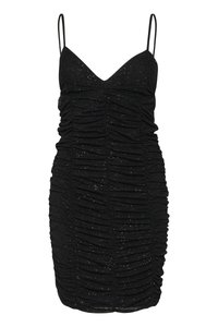 GLIMMA DRESS - Cocktailkjole - black glitter