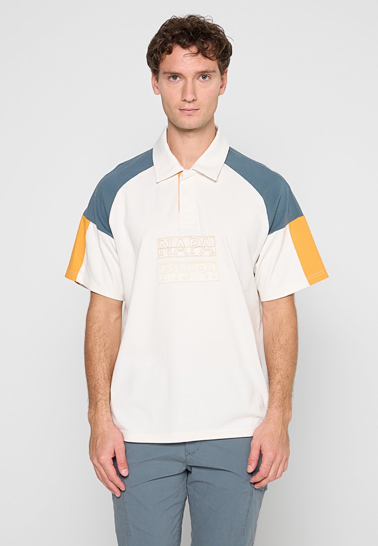 Napapijri Poloshirt wit Napapijri Poloshirt wit