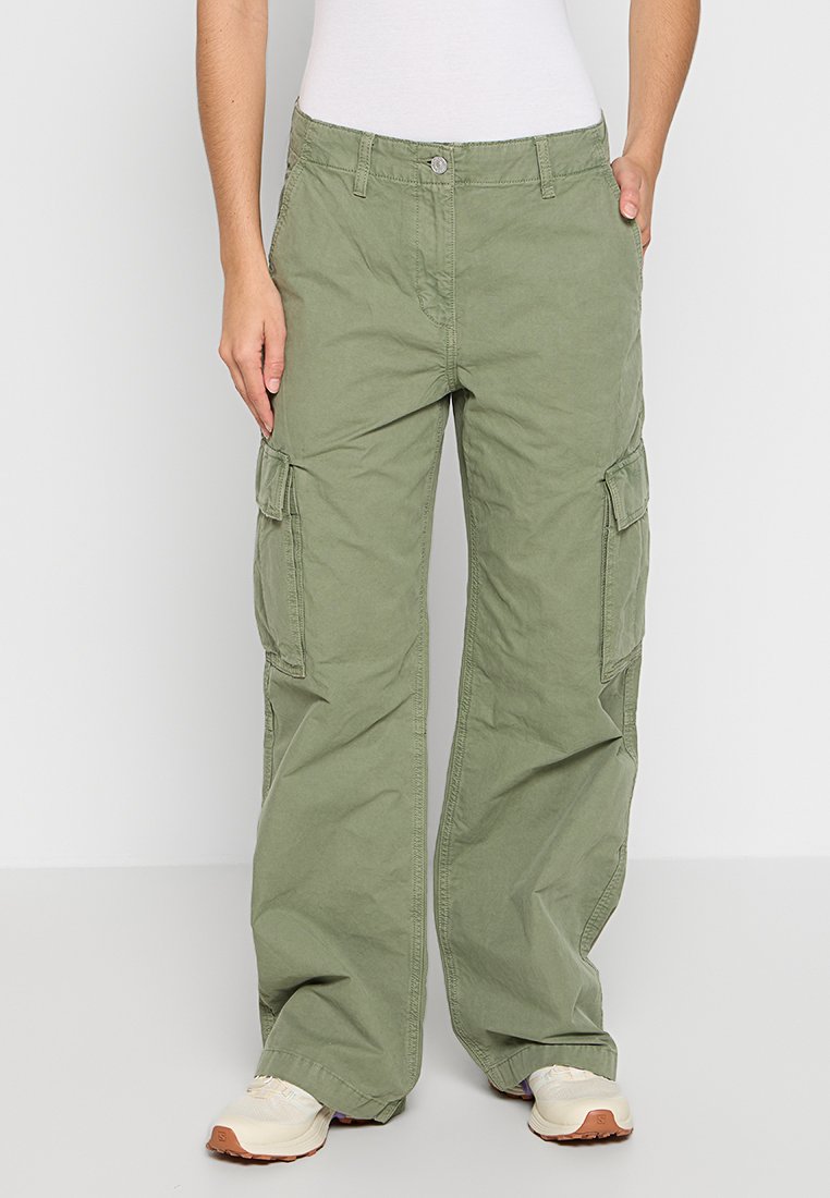 Tommy Jeans Cargobroek groen