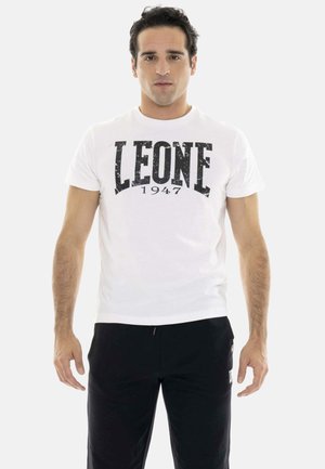 LEONE 1947, MAN SHORT SLEEVES ICONIC VINTAGE - T-shirt imprimé - off white