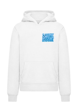 SHINE BRIGHT ONE - Sweat à capuche - white