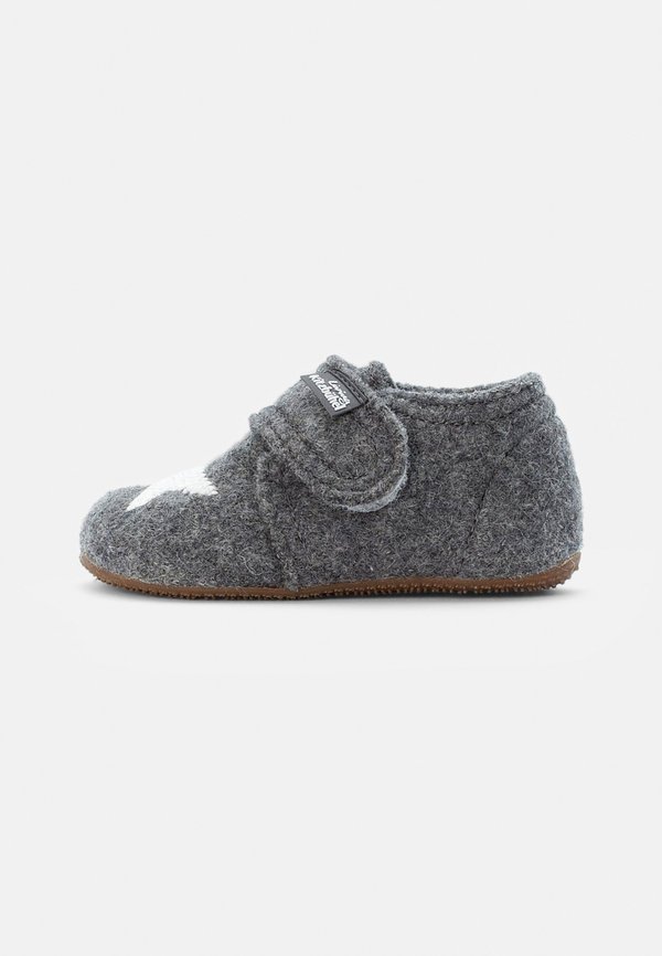BABYKLETTSCHUH STERNENSTICK – Krabbelschuh – grau