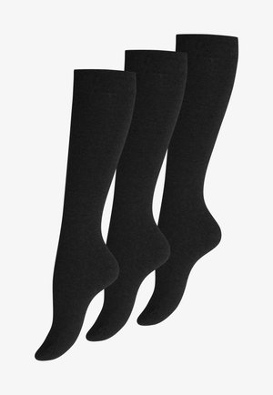 3 PAAR - Chaussettes hautes - schwarz
