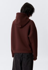 Weekday SIMON HOODIE - Hoodie - burgundy