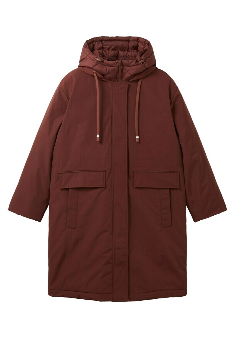 Tom Tailor Wintermantel donkerrood