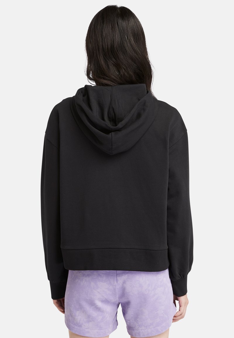 Timberland LOOP BACK - Mikina s kapucí - black
