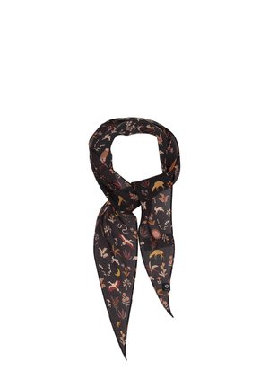 Oktoberfest Diamond Shape Animal Floral Print - Écharpe - grey