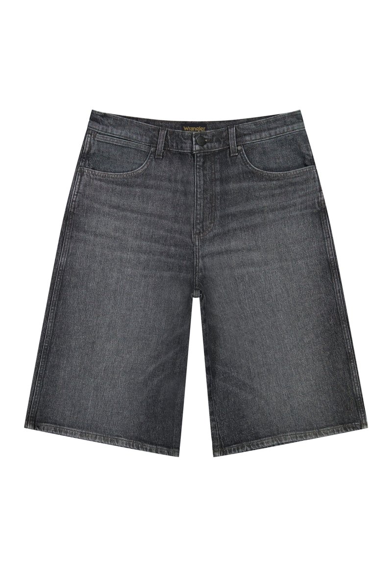 Wrangler JORT - Lühikesed teksad - iron fawn/sinine teksa - Zalando.ee