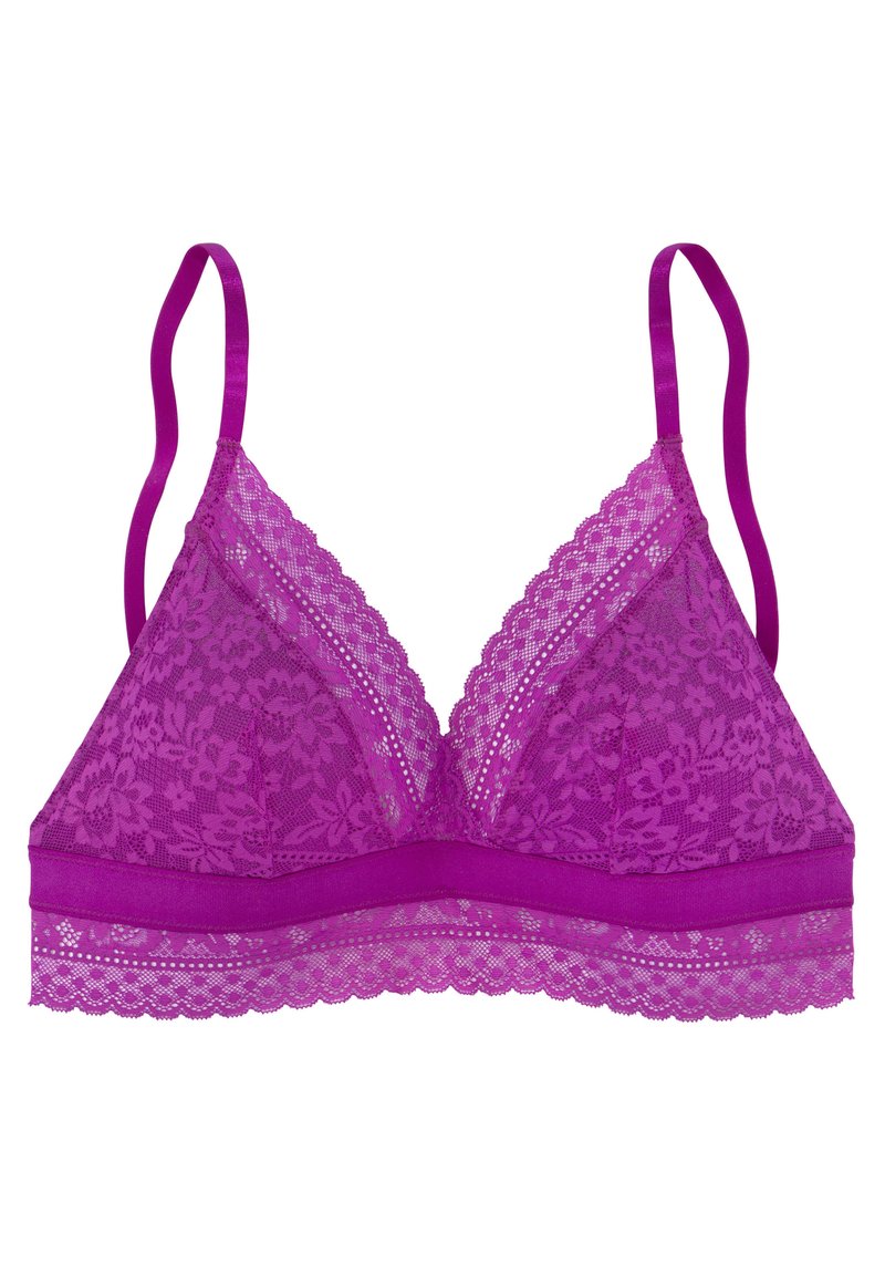 Lascana Triangel BH donkerroze Lascana Triangel BH donkerroze