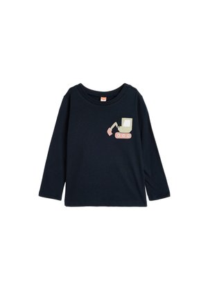 Langærmet T-shirt - dark blue