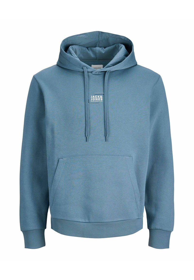 Jack & Jones JJECORP GRAPHIC HOOD NOOS - Sweatshirt - blue mirage