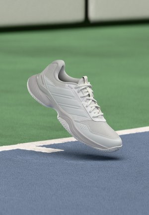 adidas Performance, GAMECOURT 3  - Тенис обувки за всякакви повърхности - white/white/grey