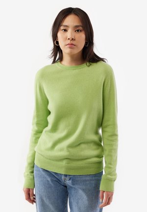 ESSENTIAL CREWNECK - Strickpullover - jade lime