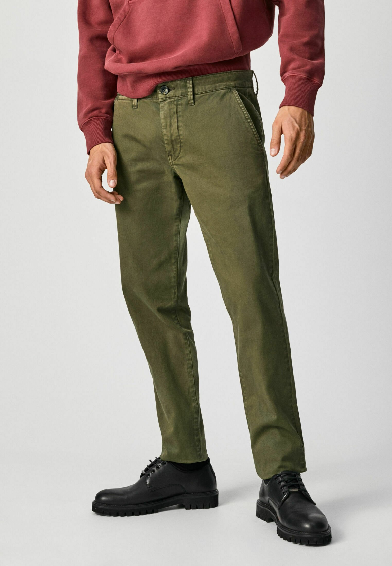 Pepe Jeans CHARLY - Stoffhose - green/grün - Zalando.de