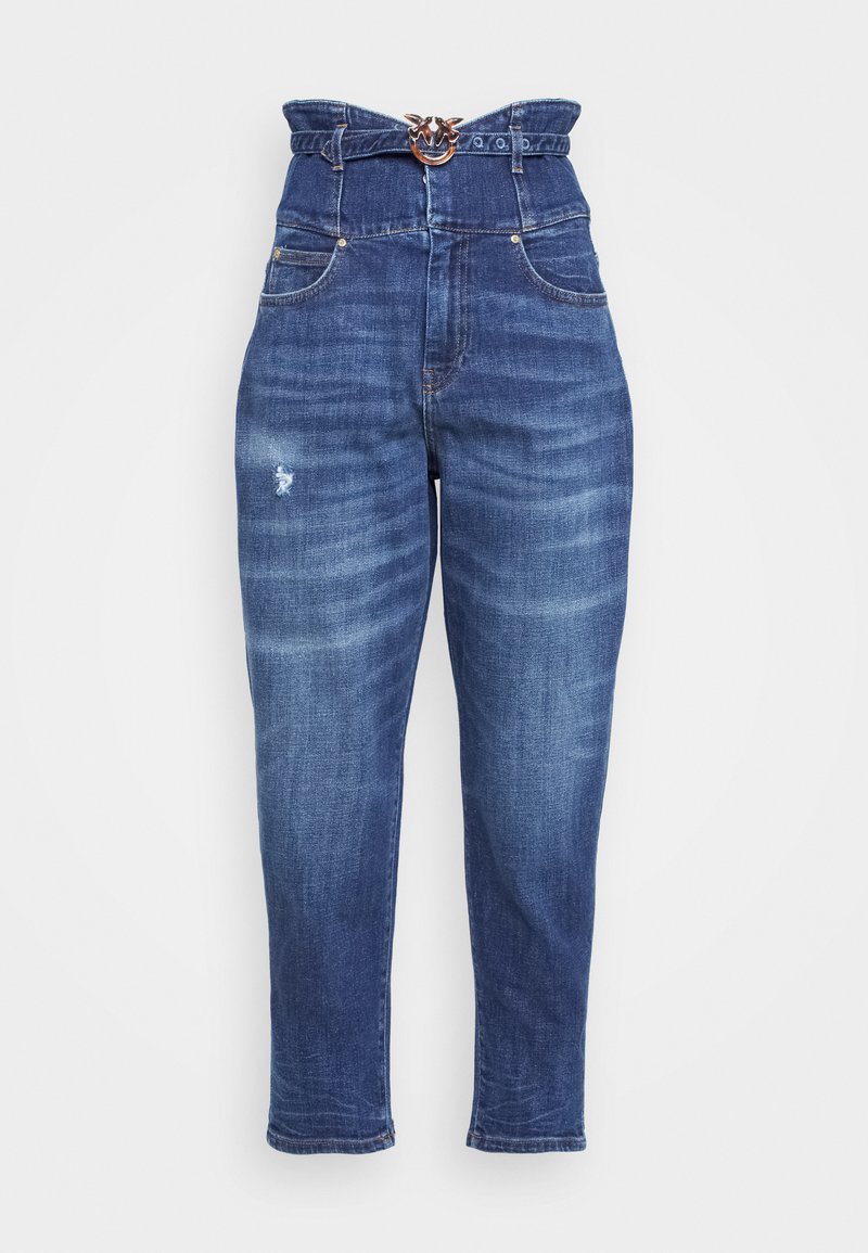 Damen Kleider | Pinko STUPENDA TROUSERS Jeans Relaxed Fit uniform blue/blau - CP63675 Damen Kleider | Pinko STUPENDA TROUSERS Jeans Relaxed Fit uniform blue/blau - CP63675