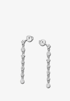 Lotus Silver Boucles d'oreilles - silberfarben