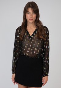 AN'GE SOUELLA - Blouse - noir