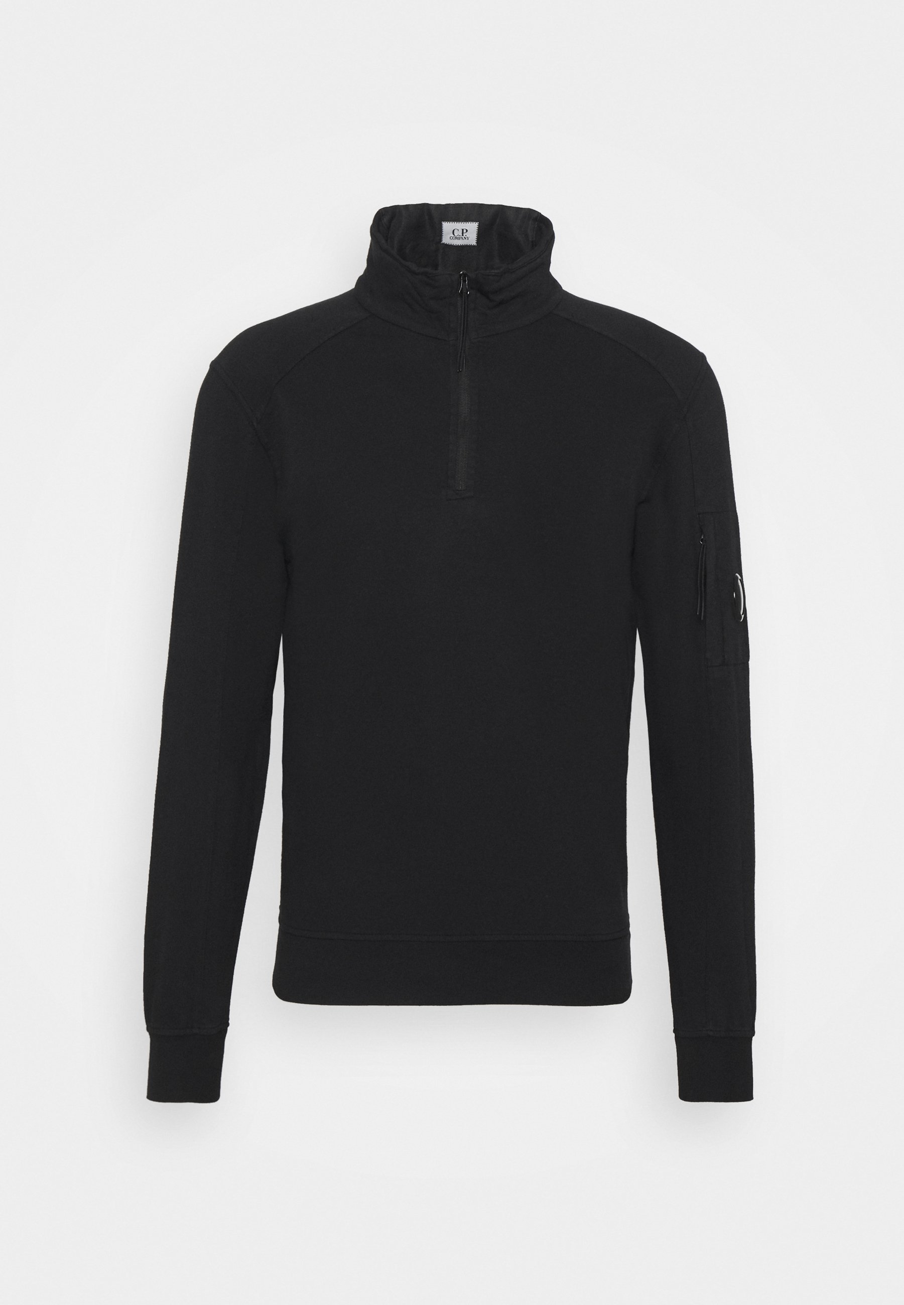 light blue quarter zip sweatshirt