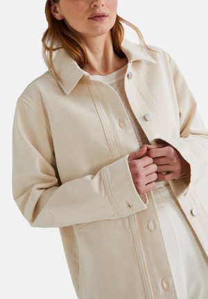 Monoprix Veste en jean - ecru