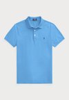 SLIM FIT MESH POLO SHIRT - Poloshirt - harbor island blue