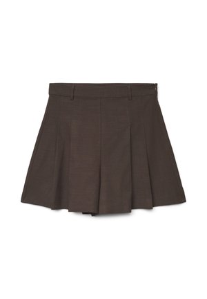Calliope, PANTALONE CORTO TINTA UNITA - Minijupe - cioccolato scuro