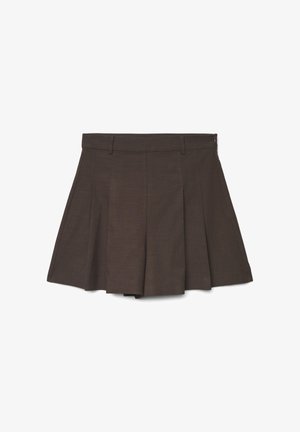 Calliope, PANTALONE CORTO TINTA UNITA - Minijupe - cioccolato scuro