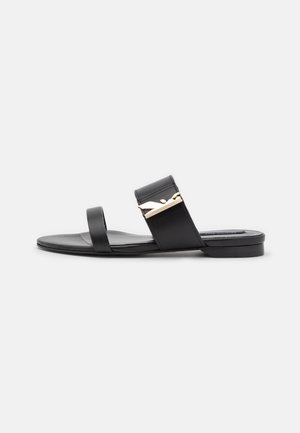 Pantolette flach - black