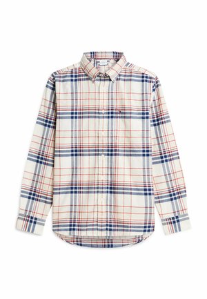 Tommy Hilfiger, HERO FLANNEL TARTN CHCK RF SHIRT - Skjorter - ivory petal   check