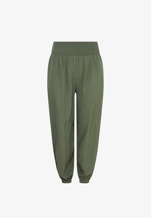 Yours Clothing, WOMEN'S HAREM TROUSERS - Broek - khaki