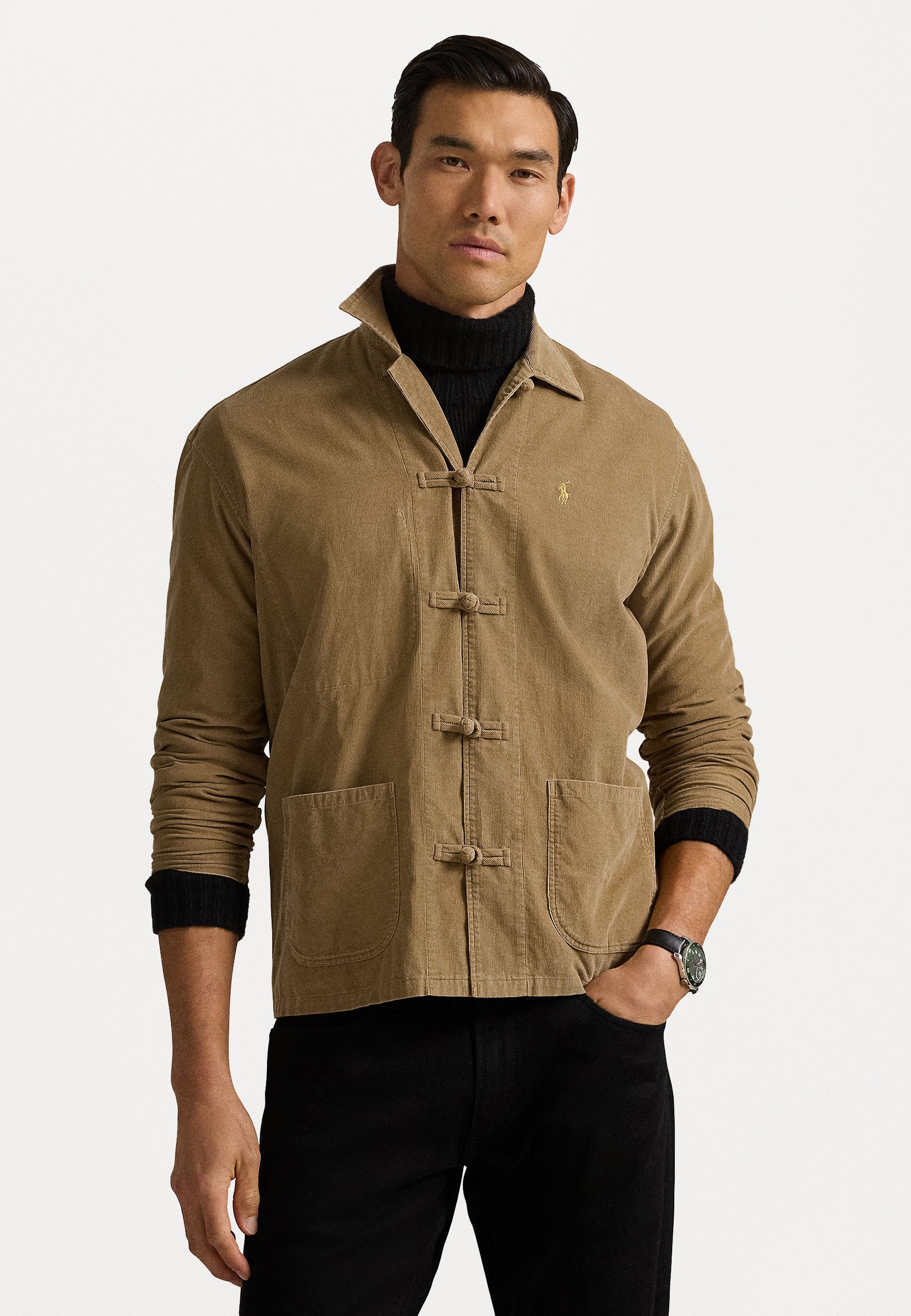 トップス POLO RALPH LAUREN CORDUROY SHIRTS JACKET Polo Ralph Lauren Green Corduroy Overshirt | Harrods US